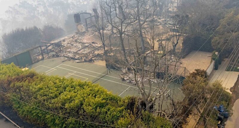 Revealed: Latest celebrity homes destroyed in apocalyptic LA wildfires including Mel Gibson and Bella Hadid as thousands more flee for their lives and death toll climbs to 24