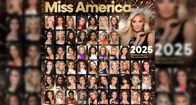 52 women compete for Miss America 2025 crown