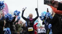 A 55-year-old Belgian woman ran a marathon every day in 2024. Here's why