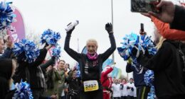 A 55-year-old Belgian woman ran a marathon every day in 2024. Here's why