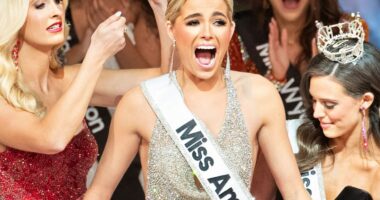 Alabama cheerleader Abbie Stockard, 22, wins Miss America 2025 pageant – but fans say contest has been ‘destroyed’