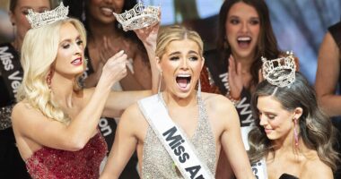 Alabama cheerleader Abbie Stockard wins Miss America - but furious viewers are all saying the same thing