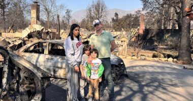 Altadena family of 4 stays brave in face of devastating wildfire loss: 'Stuff that I love is gone'