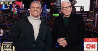 Andy Cohen Brings Tequila to CNN’s ‘New Year’s Eve Live,’ Second Shot Leaves Anderson Cooper Gasping For Air