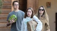 Angelina Jolie's son Knox towers over her on grocery store trip after her $80million Brad Pitt divorce victory