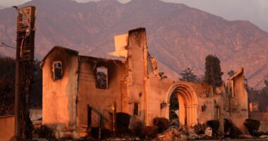 As flames linger, talk turns to rebuilding Los Angeles neighborhoods leveled by wildfires