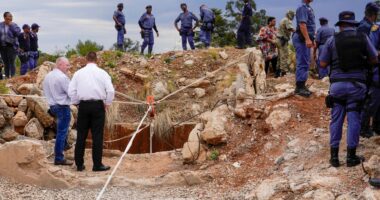 At least 100 miners dead & 500 still trapped in abandoned gold mine after being stuck for NINE MONTHS underground