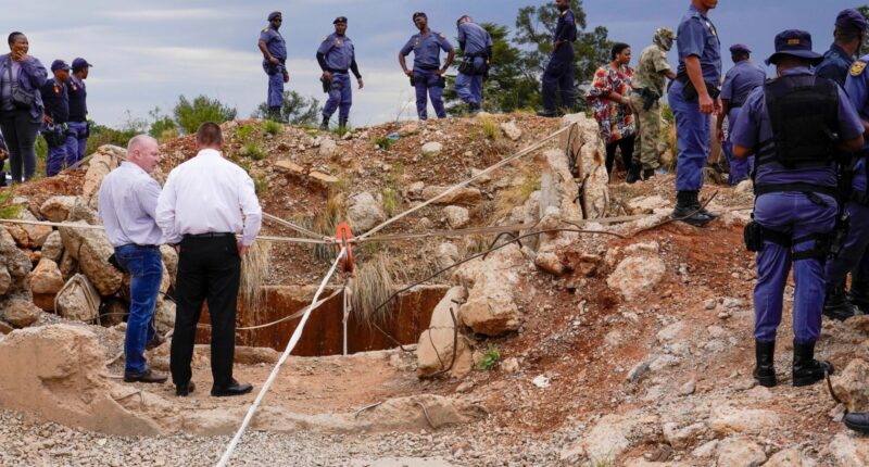 At least 100 miners dead & 500 still trapped in abandoned gold mine after being stuck for NINE MONTHS underground