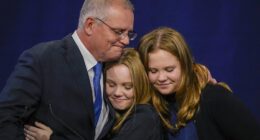 Scott Morrison has delivered a concession speech to devastated Liberal supporters after calling Anthony Albanese to congratulate him on Labor winning power for the first time since 2013