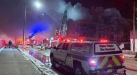 'Avoid the area': Cleveland Heights crews respond to large fire at new Cedar Lee apartment complex