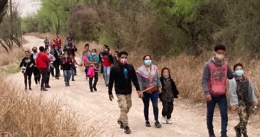 BUH-BYE: Lines of Shackled Illegals Seen Boarding Military Aircraft for One-Way Trips Home