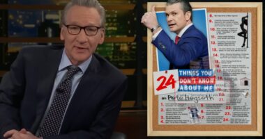 Bill Maher Rips Into Pete Hegseth Following Senate Confirmation: ‘My Drag Name Is Miss Ogynist’