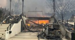 Brit reveals family home ‘looks like an atomic bomb hit it’ after ‘apocalyptic’ LA wildfire – as he hails ‘hero’ wife