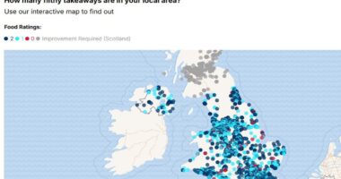 Britain's filthiest takeaways named and shamed: One in 20 fail hygiene ratings... so is YOURS one of them?