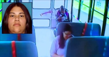 Bus monitor convicted in strangulation death of 6-year-old