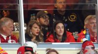 Caitlin Clark and Taylor Swift Cheer for Travis Kelce at NFL Playoff Game