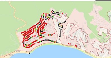 California fire map: See fire damage assessment, AIR7 aerials from Palisades Fire, Eaton Fire