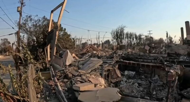 California fires LA: With their Los Angeles-area homes still smoldering, families return to search the ruins for memories