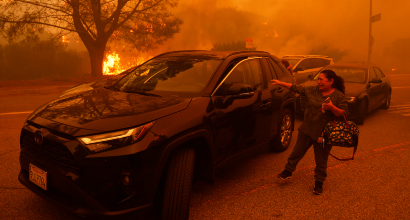 California fires update: Homes were burning and roads already jammed when Pacific Palisades evacuation order came, AP finds