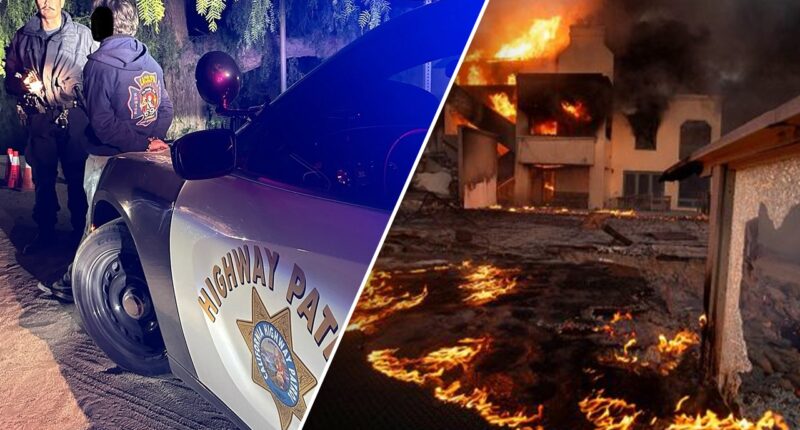 California police arrest two in Palisades Fire evacuation zone after 'suspicious' behavior