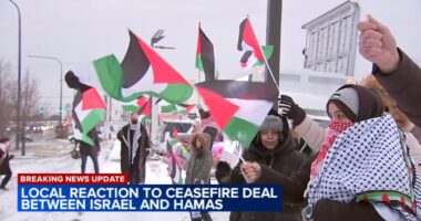 Celebrations held in Chicago area after Israel and Hamas reach ceasefire and hostage release deal