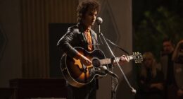 Chalamet nails the enigma that is Bob Dylan ...and he even sings and plays the guitar himself in this five-star ode to the legend and his music! BRIAN VINER reviews A Complete Unknown