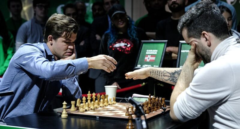 Checkmates! Outcry in the world of chess as No.1 Magnus Carlsen and his opponent cut short final and agree to SHARE the title, sparking fury among fans