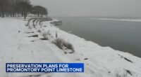 Chicago Promontory Point's iconic limestone steps protect Lake Michigan shoreline can be preserved