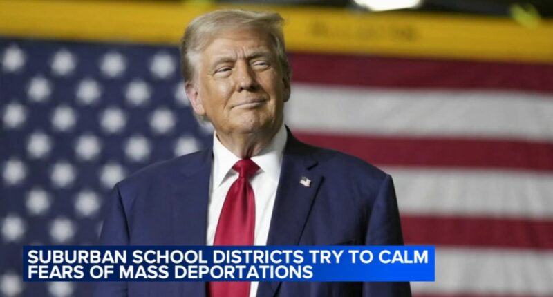 Chicago-area suburban school districts try to calm fears of mass deportations ahead of 2nd Donald Trump presidency