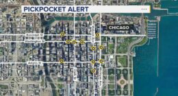 Chicago crime: Police warn about over a dozen pickpocket thefts in the Loop in December, January