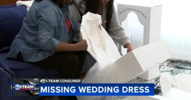 Chicago woman Kandace Keys-Randell finds wrong wedding dress preserved in box by Perruso Cleaners in South Holland 20 years later