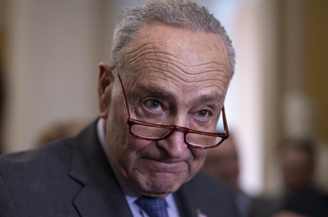 Chuck Schumer Goes on Self-Important, Lie-Filled Bender Over January 6