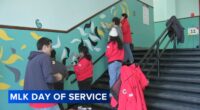 City Year Chicago Day of Service honors Rev. Dr. Martin Luther King Jr. at Orville T. Bright Elementary School in South Deering