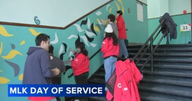 City Year Chicago Day of Service honors Rev. Dr. Martin Luther King Jr. at Orville T. Bright Elementary School in South Deering