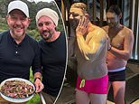 Colin Fassnidge teases new Channel Seven series with MKR co-host Manu Feildel in VERY steamy images