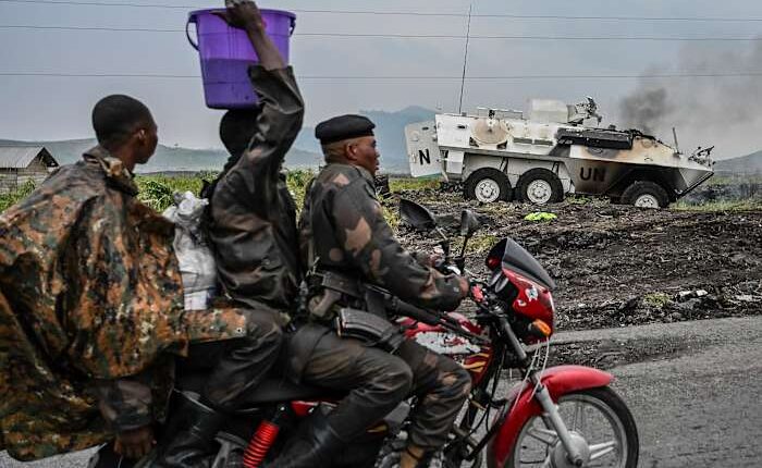 Congo severs ties with Rwanda as rebels close in on Goma, displacing thousands