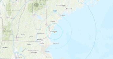 Earthquake off coast of Maine shakes Northeast