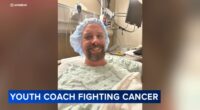 Evanston, Illinois father of two plans to continue coaching hockey as he fights incurable stage 4 lung cancer