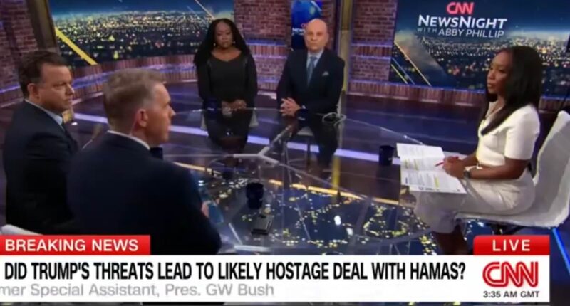 Even liberal media is giving Trump credit for the Hamas hostage deal... despite Biden claiming it was down to him