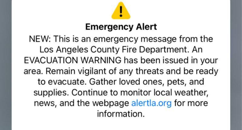 Fire alerts: LA fire officials plead with public to keep emergency notifications on despite erroneous alerts