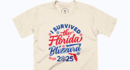 Florida blizzard? Been there, done that. Now get the shirt and help a homeless center