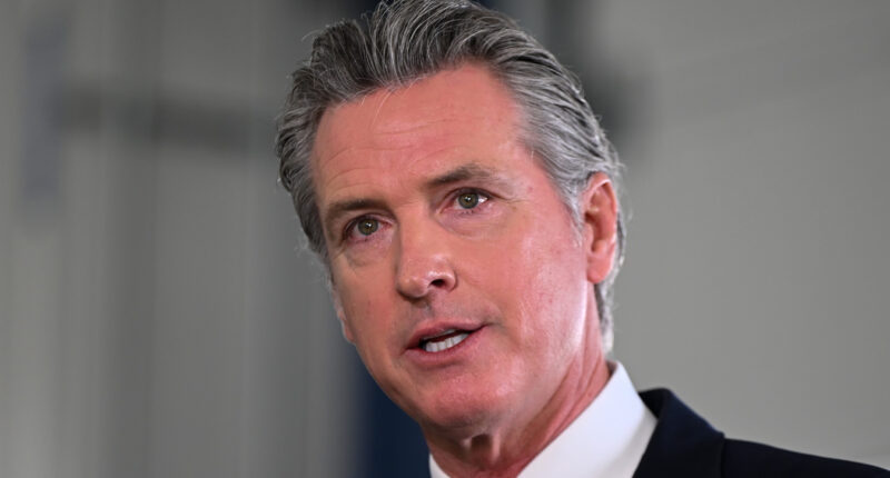 Gavin Newsom vows to confront Trump on tarmac when he lands in LA despite not being invited as nasty feud heats up