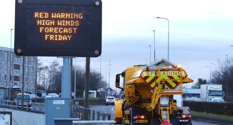 Get set for emergency alert siren TONIGHT: Nearly 5million in path of Storm Eowyn to get 10-second warning texts as red category weather front barrels down on UK with 100mph hurricane-force winds