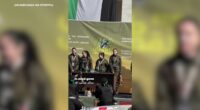 Hamas released hostages Karina Ariev, Daniella Gilboa, Naama Levy, Liri Albag, all Israeli soldiers, as part of Gaza ceasefire