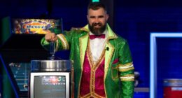 Here's Kelce! Retired Eagles great Jason Kelce tries his hand as a late-night television show host