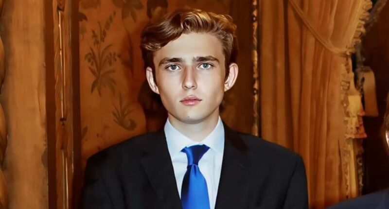 How 19-year-old Barron could be the NEXT President Trump: Fellow students tell TOM LEONARD why he's 'keeping his head down' at university - and how mum Melania is nurturing him for power