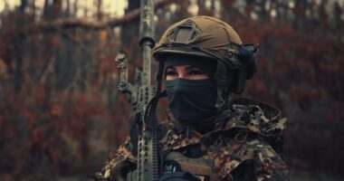 How hero Ukrainian female sniper codenamed Chili has killed & maimed dozens of Russians using armour-piercing rifle