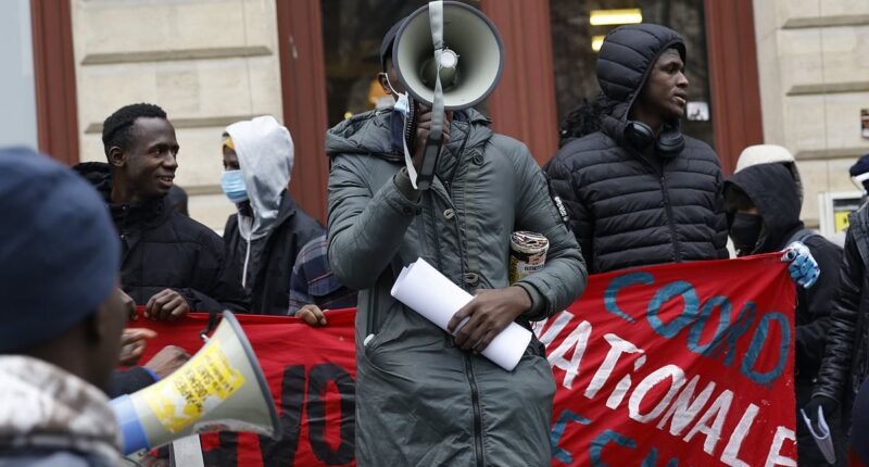 How one of Paris's most historic theatres has been hijacked and turned into a giant migrant camp - by the very refugees its ultra-woke bosses were trying to help