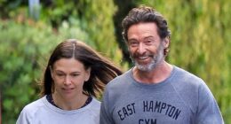 Hugh Jackman and Sutton Foster look happier than ever amid his divorce drama with ex Deborra-lee Furness