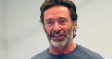 Hugh Jackman is slammed for seemingly innocent post after confirming romance with Sutton Foster - as fans are convinced their relationship is 'staged'